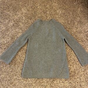 R Label Gray Women's chunky Sweater wool/cashmere blend XL